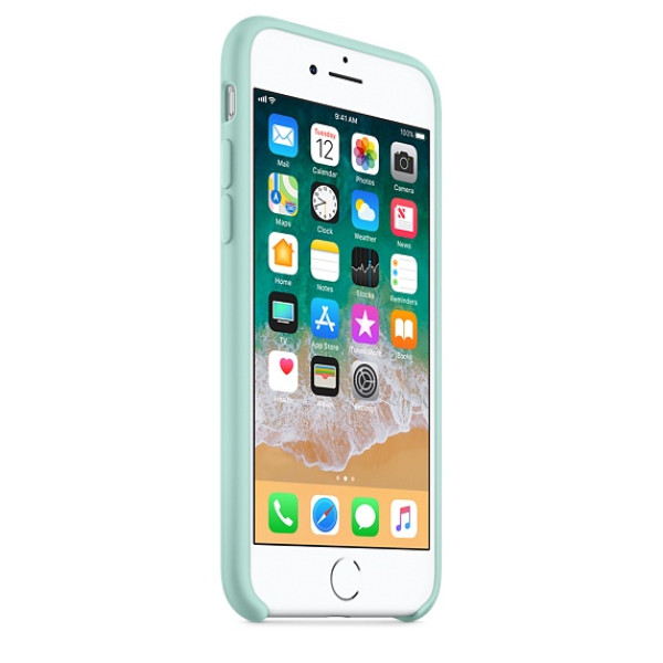 Чохол Silicone Case на iPhone 7/8 / SE (2020) Marine Green OEM