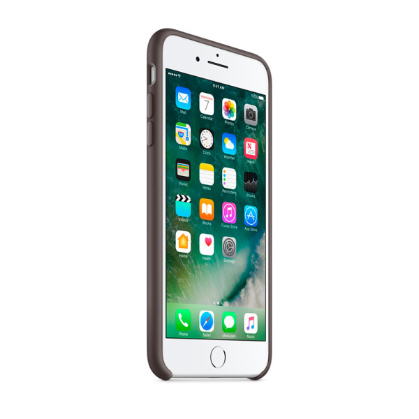 Чехол Silicone Case для iPhone 7 Plus/8 Plus Cocoa OEM
