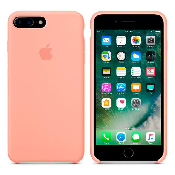 Чехол Silicone Case для iPhone 7 Plus/8 Plus Flamingo OEM