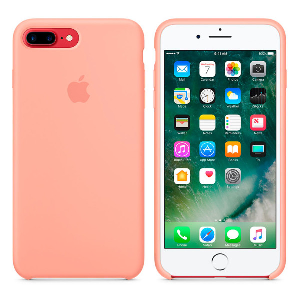 Чехол Silicone Case для iPhone 7 Plus/8 Plus Flamingo OEM