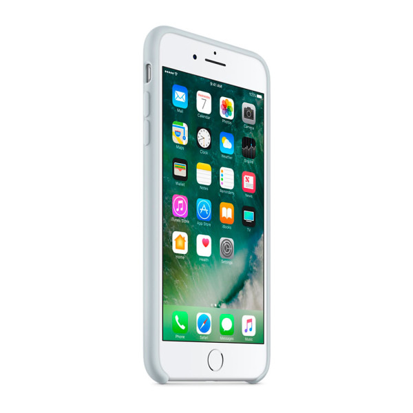 Чехол Silicone Case для iPhone 7 Plus/8 Plus Mist Blue OEM