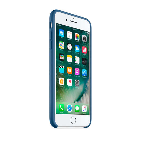 Чехол Silicone Case для iPhone 7 Plus/8 Plus Ocean Blue OEM