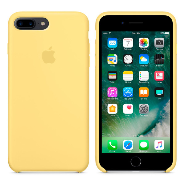 Чехол Silicone Case для iPhone 7 Plus/8 Plus Pollen OEM