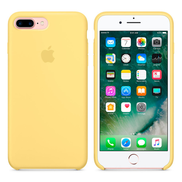 Чехол Silicone Case для iPhone 7 Plus/8 Plus Pollen OEM