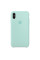 Чехол Apple Silicone Case для iPhone X / XS (Marine Green) (MRRE2)