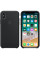 Чехол Apple Silicone Case для iPhone X / XS (Black) (MQT1272)