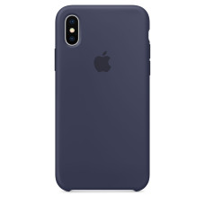 Чохол Apple Silicone Case для iPhone X / XS (Midnight Blue) (MRW92ZM / A)