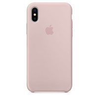 Чехол Apple Silicone Case для iPhone X / XS (Pink Sand) (MTF82ZM/A)