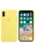 Чехол Apple Silicone Case для iPhone X / XS Lemonade (MRG32)