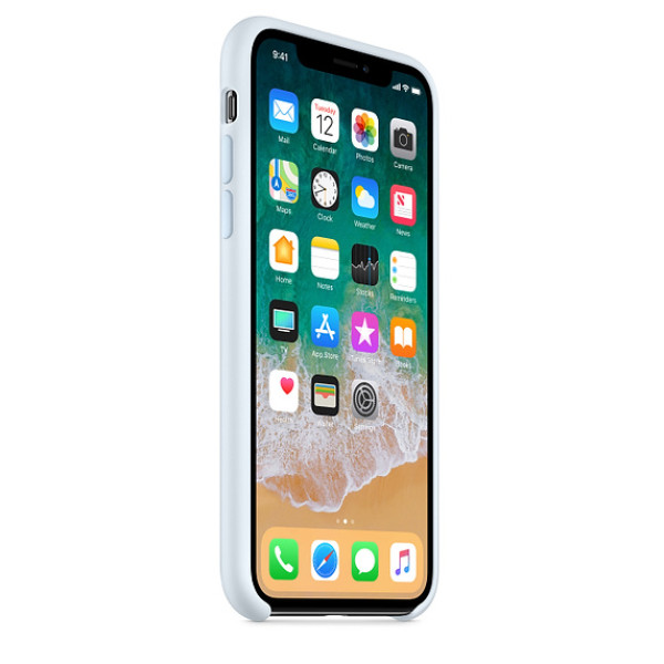 Чохол Apple Silicone Case для iPhone X / XS (Sky Blue) (MRRD2)