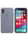 Чехол Apple Silicone Case для iPhone X / XS (Lavender Gray) (MTFC2)