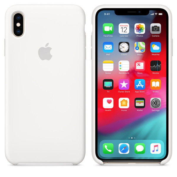 Чохол Apple Silicone Case для iPhone XS Max White (MRWF2)