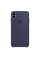 Чехол Apple Silicone Case для iPhone XS Max Midnight Blue (MRWG2)