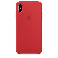 Чехол Apple Silicone Case для iPhone XS Max (PRODUCT)RED (MRWH2)