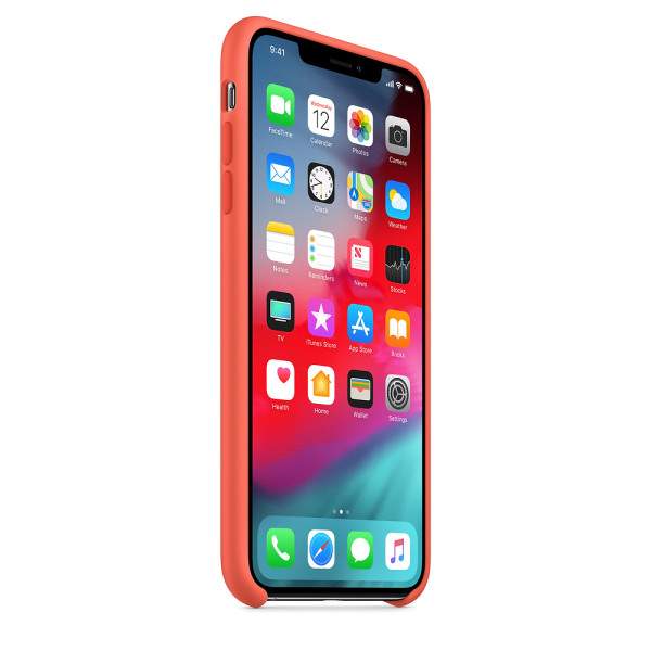 Чехол Apple Silicone Case для iPhone XS Max Nectarine (MTFF2)